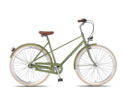 Altec Palermo 3T 28 inch Damesfiets 52 cm Retro Groen *** ACTIE ***