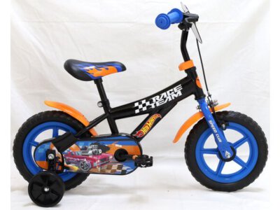 Hot Wheels Kinderfiets - Jongens - Mag Wheels - 12 inch - Zwart