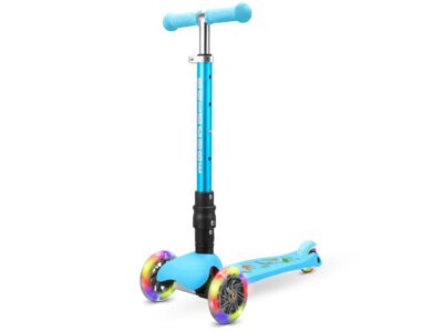 BOLDCUBE Teeny FOLD driewielstep - Dinosaurus Blauw