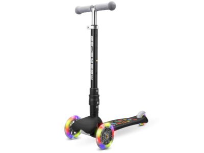 BOLDCUBE Teeny FOLD driewielstep - Raket Zwart