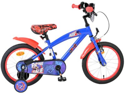 Sonic Kinderfiets - Jongens - 16 inch - Blauw
