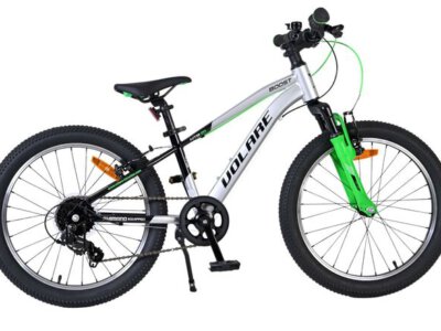 Volare Boost Kinderfiets - 20 inch - 7 Speed - Zilver/Groen