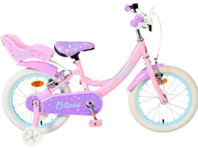 Volare Olivia Kinderfiets - Meisjes - 16 inch - Roze - Twee Handremmen