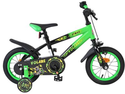 Volare Strike Kinderfiets - Jongens - 12 inch - Zwart Groen