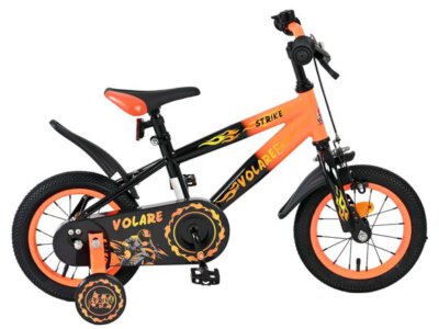 Volare Strike Kinderfiets - Jongens - 12 inch - Zwart Oranje