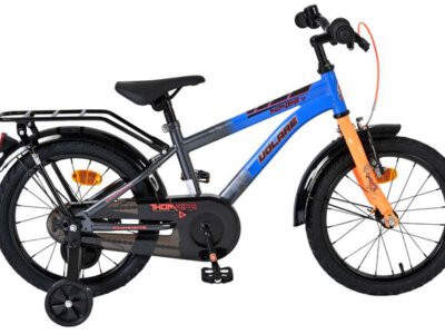Volare Thombike Kinderfiets - Jongens - 16 inch - Blauw/Oranje