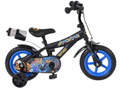 Batman Kinderfiets - Jongens - Mag Wheels - 12 inch - Zwart