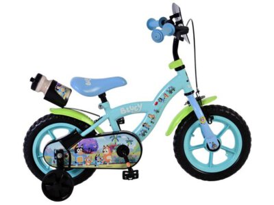 Bluey Kinderfiets - Jongens - Mag Wheels - 12 inch - Blauw