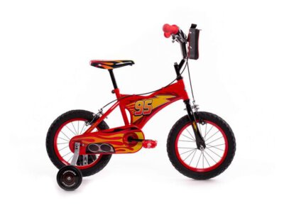 Disney Cars Kinderfiets - Jongens - 14 inch - Rood - Twee handremmen
