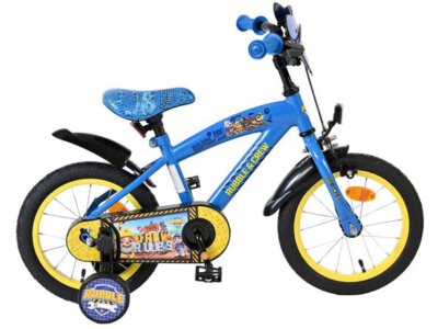 Paw Patrol -Rubble & Crew - Kinderfiets - Jongens - 14 inch - Blauw
