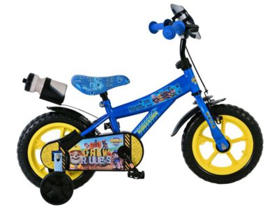 Paw Patrol - Rubble & Crew Kinderfiets - Jongens - Mag Wheels - 12 inch - Blauw