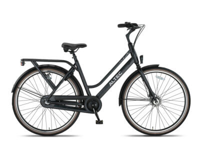 Altec Manta 28 inch Damesfiets N-3 52cm Mat Zwart