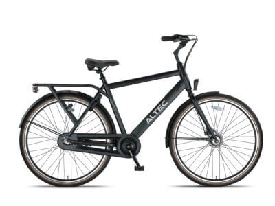 Altec Manta 28 inch Herenfiets N-3 Mat Zwart 55cm