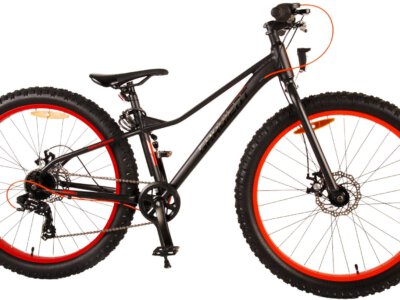 Volare Gradient Kinderfiets - Jongens - 26 inch - Zwart Oranje - 7 versnellingen