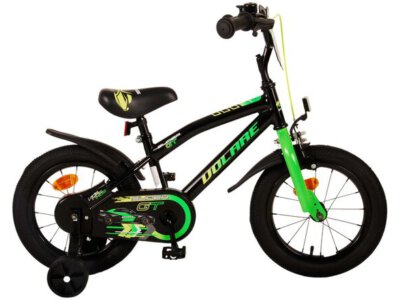 Volare Super GT Kinderfiets - Jongens - 14 inch - Groen - Twee handremmen