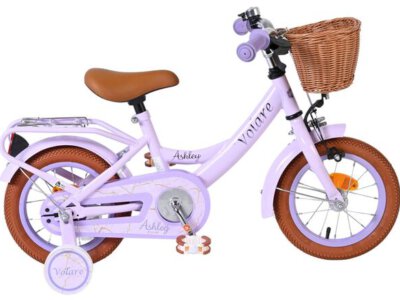 Volare Ashley Kinderfiets - Meisjes - 12 inch - Lila