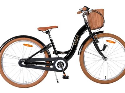 Volare Ashley Kinderfiets - Meisjes - 24 inch - Zwart - Shimano Nexus 3