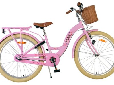 Volare Blossom Kinderfiets - Meisjes - 24 inch - Roze - Shimano Nexus 3