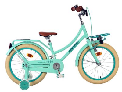 Volare Excellent Kinderfiets - Meisjes - 18 inch - Groen - 95% afgemonteerd
