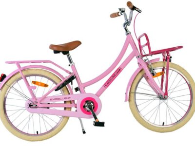 Volare Excellent Kinderfiets - Meisjes - 20 inch - Roze - Shimano Nexus 3 versnellingen
