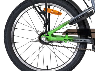 Volare Explorer Kinderfiets - Jongens - 20 inch - Donkergrijs - Shimano Nexus 3