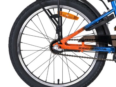 Volare Explorer Kinderfiets - Jongens - 20 inch - Blauw - Shimano Nexus 3