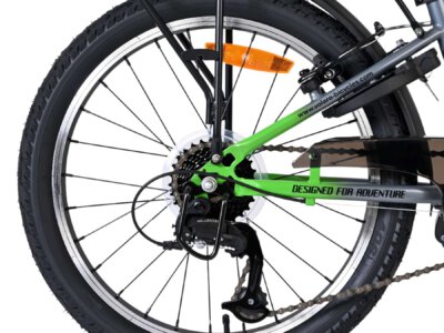 Volare Explorer Kinderfiets - Jongens - 20 inch - Donkergrijs - 7 versnellingen