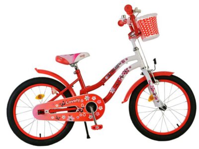 Volare Lovely Kinderfiets - Meisjes - 18 inch - Rood