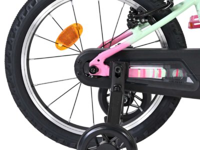 Volare Milano Kinderfiets - Meisjes - 16 inch - Mintgroen - Twee handremmen