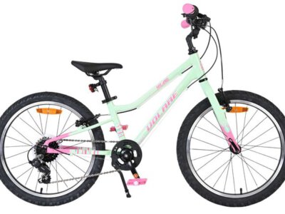 Volare Milano Kinderfiets - Meisjes - 20 inch - Mintgroen - 6 versnellingen