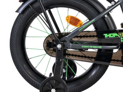 Volare Thombike Kinderfiets - Jongens - 16 inch - Groen Grijs