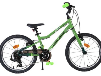 Volare Venom Kinderfiets - Jongens - 18 inch - Groen - 6 versnellingen