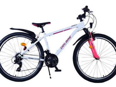 Volare XC Race Kinderfiets - 26 inch - Wit Roze - 21 versnellingen