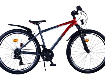 Volare XC Race Kinderfiets - 26 inch - Rood Grijs - 21 versnellingen
