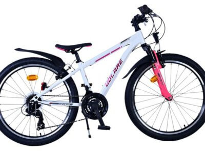 Volare XC Race Kinderfiets - 24 inch - Wit Roze - 21 versnellingen