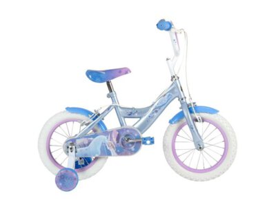 Disney Frozen 2 Kinderfiets - Meisjes - 14 inch - Blauw Paars - Twee handremmen