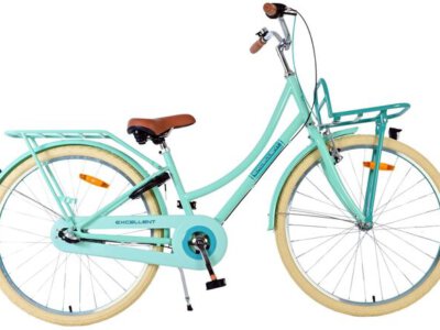 Volare Excellent Kinderfiets - Meisjes - 26 inch - Groen - Shimano Nexus 3 versnellingen