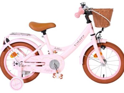 Volare Ashley Kinderfiets - Meisjes - 14 inch - Roze