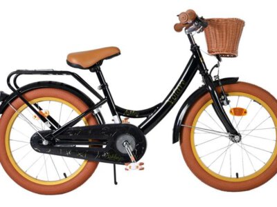 Volare Ashley Kinderfiets - Meisjes - 18 inch - Zwart