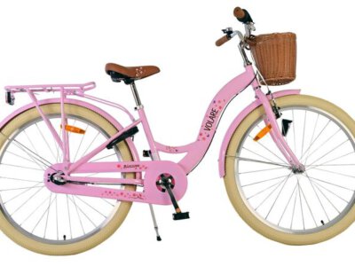Volare Blossom Kinderfiets - Meisjes - 26 inch - Roze - Shimano Nexus 3