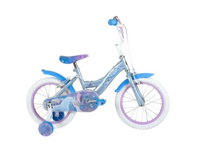 Disney Frozen 2 Kinderfiets - Meisjes - 16 inch - Blauw Paars - Twee handremmen