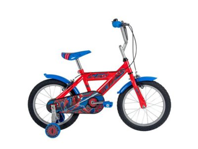 Spider-Man Kinderfiets - Jongens - 16 inch - Rood - Twee handremmen