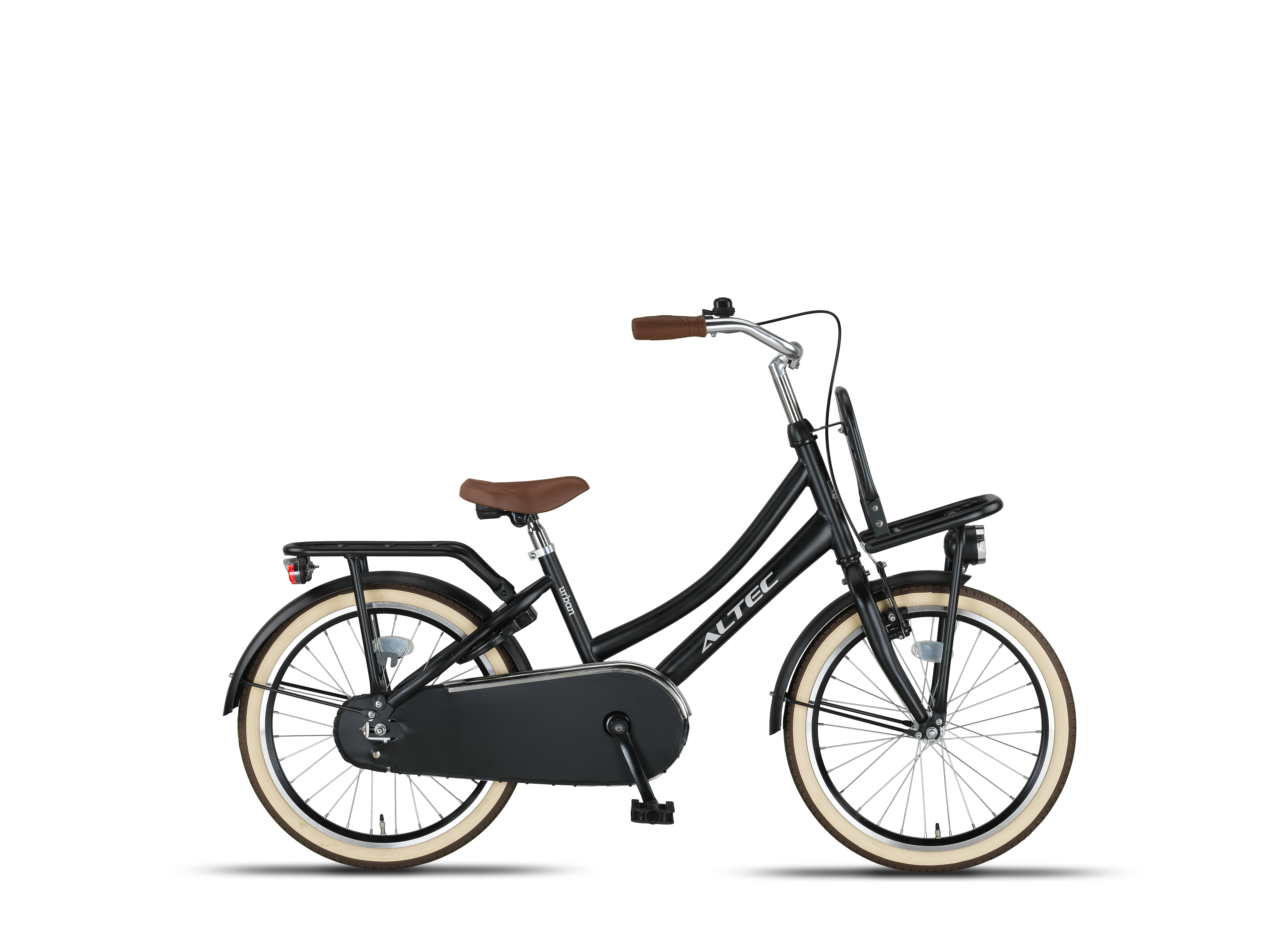 Altec Urban 22inch Transportfiets Mat Zwart
