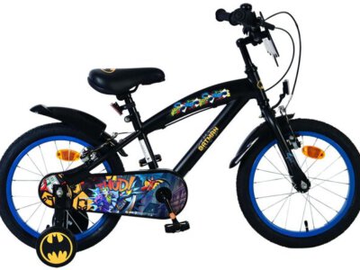 Batman Kinderfiets - Jongens - 16 inch - Zwart - Twee handremmen