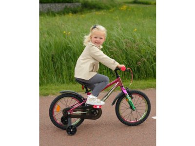 Volare Chrome Kinderfiets - Meisjes - 20 inch - Roze Groen - 6 versnellingen
