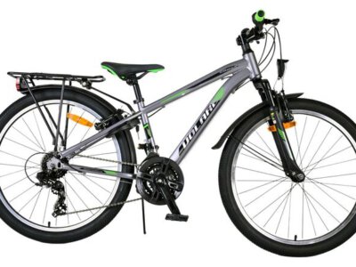 Volare Cross Kinderfiets - Jongens - 24 inch - Grijs - 21 versnellingen