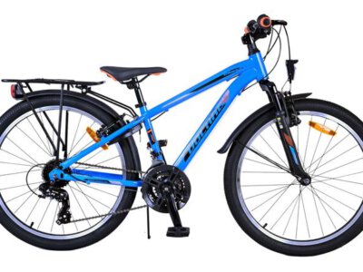 Volare Cross Kinderfiets - Jongens - 24 inch - Blauw - 21 versnellingen