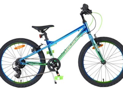 Volare Chrome Kinderfiets - Jongens - 20 inch - Blauw Groen - 6 versnellingen