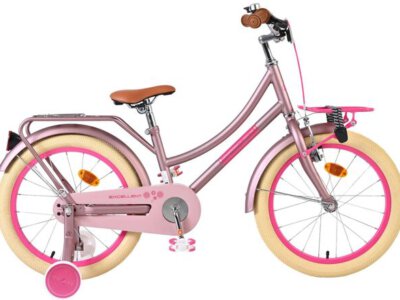 Volare Excellent Kinderfiets - Meisjes - 18 inch - Mat Roze - 95% afgemonteerd
