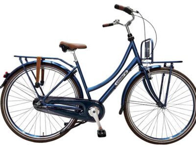 Volare Oma Classic Kinderfiets - Meisjes - 28 inch - S - Blauw - Shimano Nexus 3